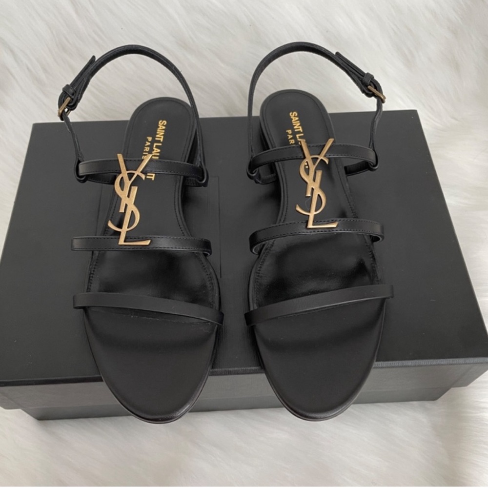 Authentic Yves Saint Laurent Sandals - Picture 7 of 11